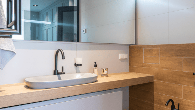 Cómo hacer una encimera de madera para lavabo