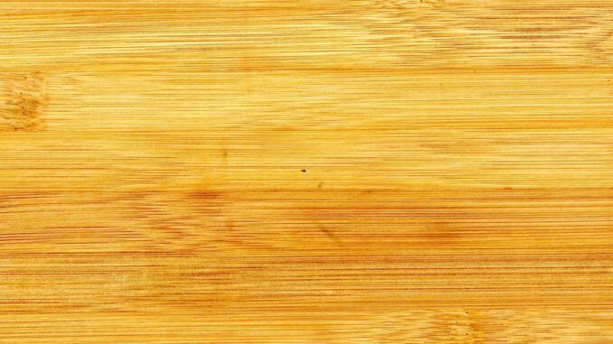 madera de bambú