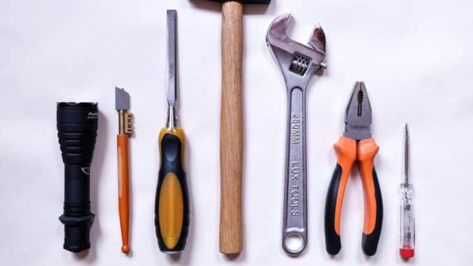 herramientas carpintería para trabajar madera